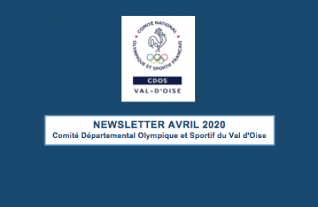NEWSLETTER CDOS95 AVRIL 2020