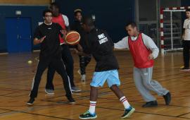 Rencontre de Basketball Adapté à Cergy 